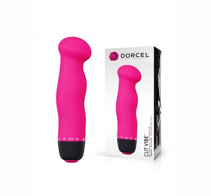 Мини вибромассажер Dorcel Clit Vibe, 7 режимов работы, на батарейках