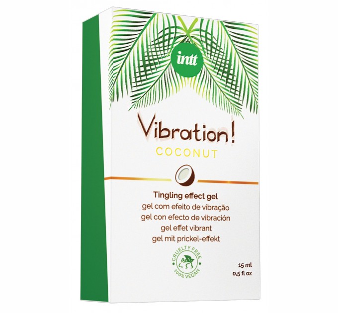 Жидкий вибратор Intt Vibration Coconut Vegan (15 мл)