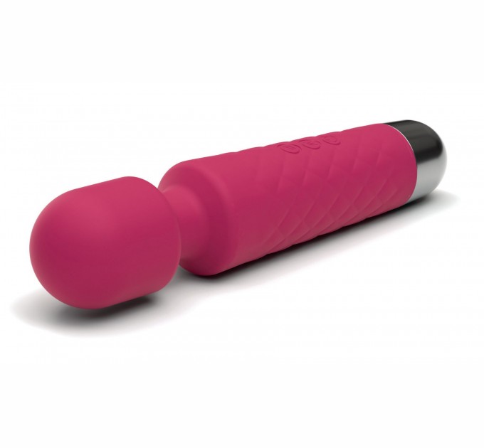 Минивибромассажер Dorcel Wand Wanderful Magenta мощный, водонепроницаемый, 18 режимов работы