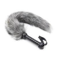 Меховой хвост лисицы с рукояткой Bdsm4u Fox Tail Whips