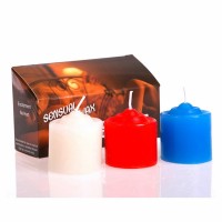 Восковые свечи с низкой температурой плавления Sensual Hot Wax Candles Set Bdsm4u