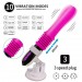 Вибратор секс-машина Telescopic VIBRATOR розовый