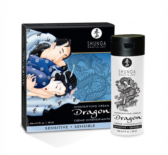 Стимулирующий крем для пар Shunga SHUNGA Dragon Cream SENSITIVE 60 мл