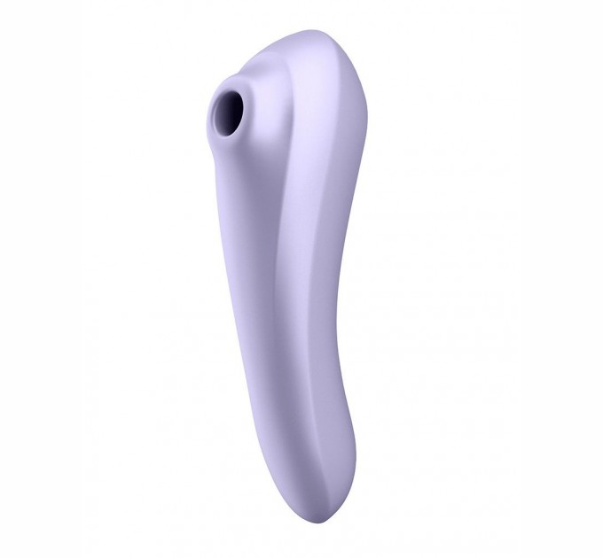 Смарт вибратор и вакуумный стимулятор 2-в-1 Satisfyer Dual Pleasure Mauve Фиолетовый