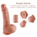 Ультрареалистичный фаллоимитатор для секс-машин Hismith 8.3″ 2-layers Silicone Flesh Dildo двухслой