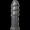 Фаллоимитатор для фистинга Doc Johnson American Bombshell B-10 Warhead Gun Metal, диаметр 6,9см