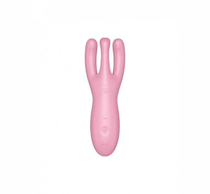 Клиторальный смарт вибратор Satisfyer Threesome 4 Pink с тремя пальчиками