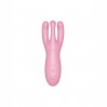 Клиторальный смарт вибратор Satisfyer Threesome 4 Pink с тремя пальчиками