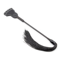 Плеть и шлепалка Darkness Crop & Flogger Black Fetish Bdsm Bdsm4u