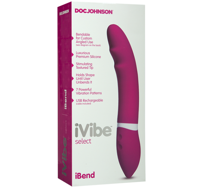 Вибратор Doc Johnson iVibe Select iBend