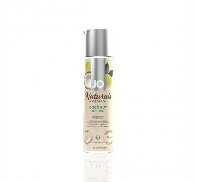 Массажное масло System JO Naturals Massage Oil Coconut & Lime 120 мл