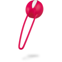 Вагинальный шарик Fun Factory Smartball Uno White-India Red (33135)