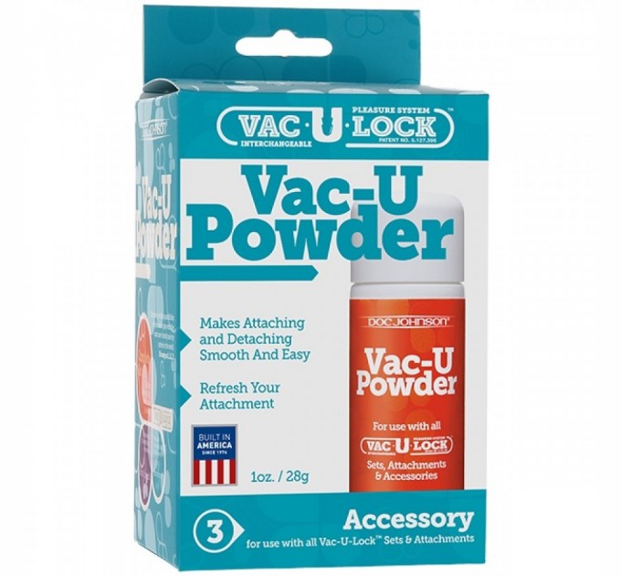 Пудра для крепления Vac-U-Lock Doc Johnson Vac-U Powder