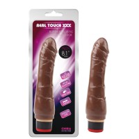 Вибратор коричневый с венами Vibe Cock 8.1 Chisa