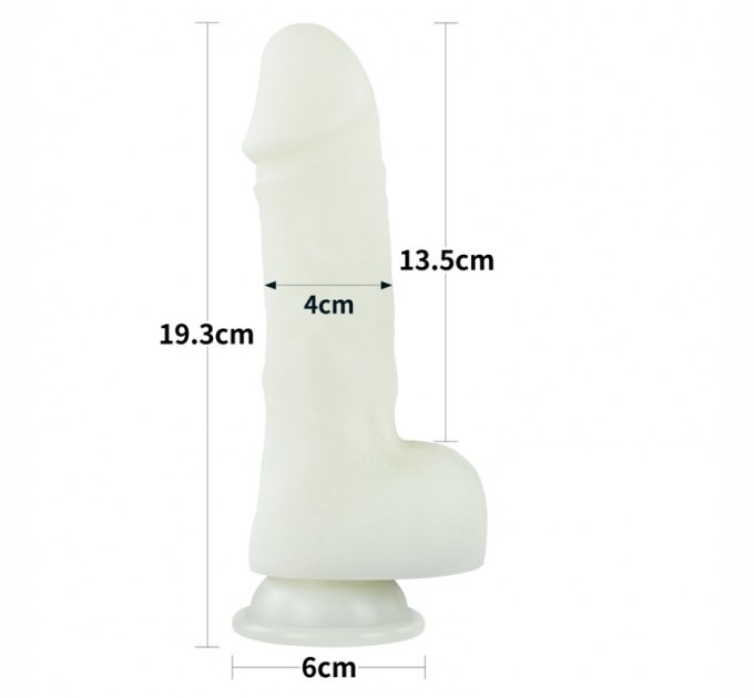 Фаллоимитатор светящийся Lumino Play Silicone Dildo 7.5 Lovetoy