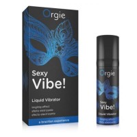 Жидкий вибратор Orgie Sexy Vibe 15 мл Интенсивность вибрации: средняя для чувствительных (O21197)