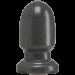 Анальная пробка для фистинга Doc Johnson American Bombshell - Shell Shock S Gun Metal, диаметр 7,4см