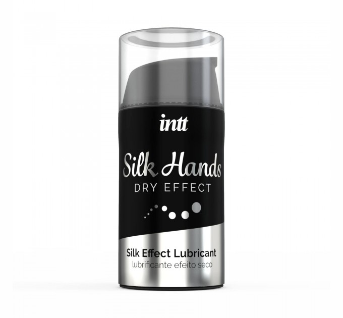 Ульта-густая силиконовая смазк Intt Silk Hands 15 мл с матовым эффектом, шелковистый эффект