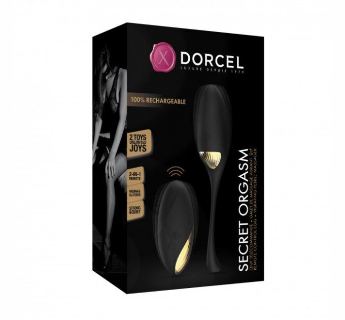 Виброяйцо с вибропультом Dorcel Secret Orgasm