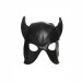 Маска Master Series Dungeon Demon Bondage Mask with Horns Black