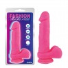 Фаллоимитатор на присоске Dual Density Cock Dildo Pink 8.2 Chisa