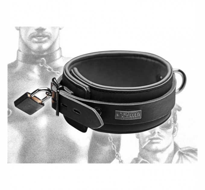 Ошейник Tom of Finland Neoprene Colla Черный