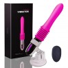 Секс-машина We Love Telescopic Vibrator на присоске с дистанционным управлением Розовый (pink_GS0005)