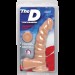 Фаллоимитатор Doc Johnson The D - Ragin D - 9 Inch With Balls - ULTRASKYN - White, диаметр 5,1см