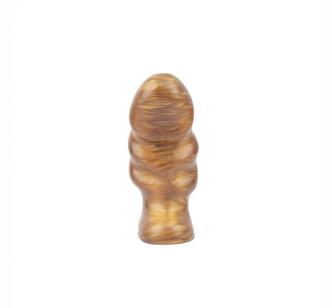 Анальная пробка в форме пениса бронзовая Chisa Petite Yucie