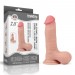 Фаллоимитатор на присоске Lovetoy Sliding Skin Dual Layer Dong Whole Testicle 7.8