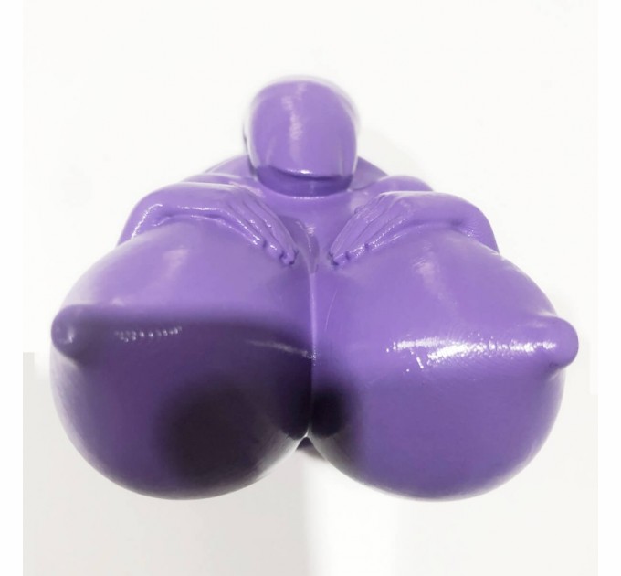 Пояс верности для мужчин Big Boobs New Chastity Device Purple Bdsm4u