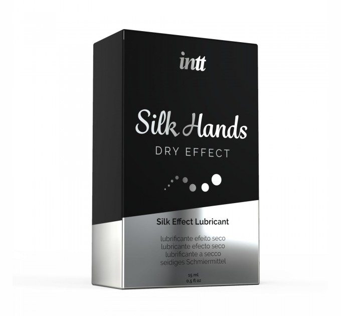 Ульта-густая силиконовая смазк Intt Silk Hands 15 мл с матовым эффектом, шелковистый эффект