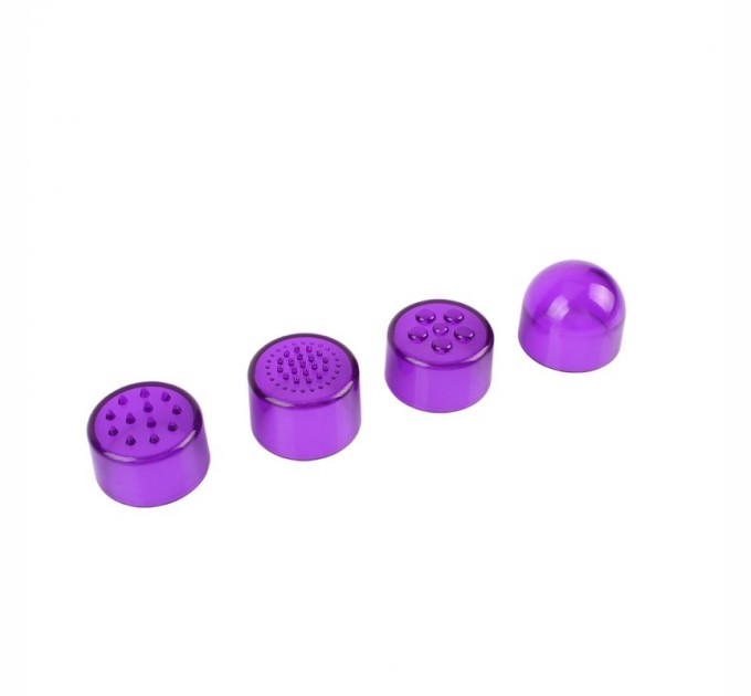 Фиолетовый вибростимулятор пластиковый Chisa The Ultimate Mini Massager