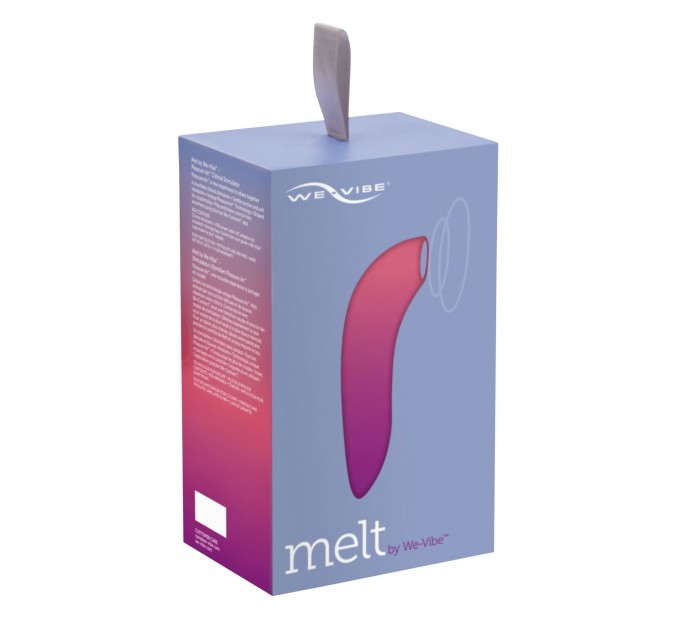 Вакуумный смарт-стимулятор для пар Melt by We-Vibe Coral удобно совмещать с проникающим сексом