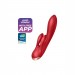 Смарт вибратор кролик с двойным отростком Satisfyer Double Flex Red