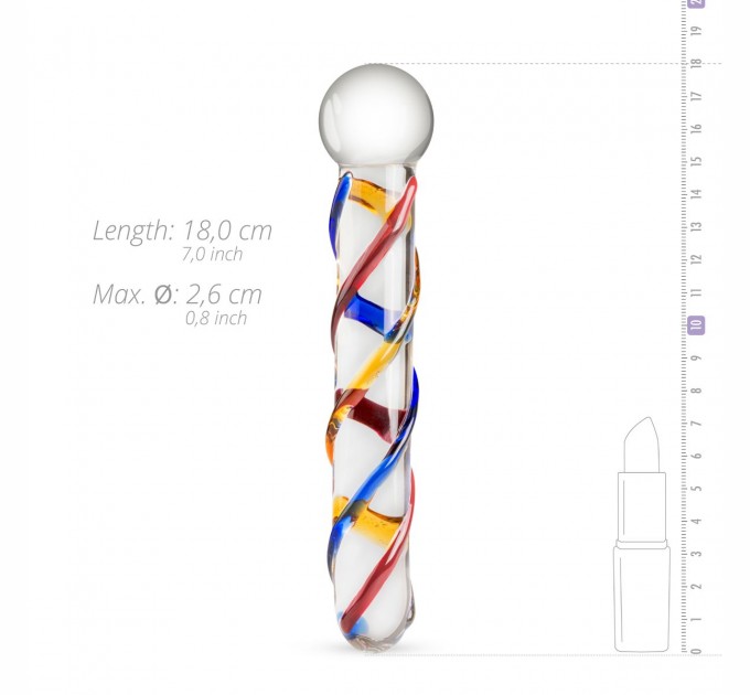 Стеклянный дилдо Gildo Glass Dildo No. 10