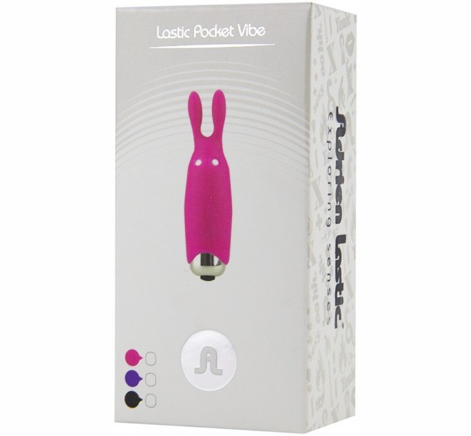 Мини Вибратор Adrien Lastic Pocket Vibe Rabbit AD33421 Розовый (2466960)