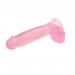 Розовый фаллоимитатор на присоске 7.0 Inch Dildo Chisa