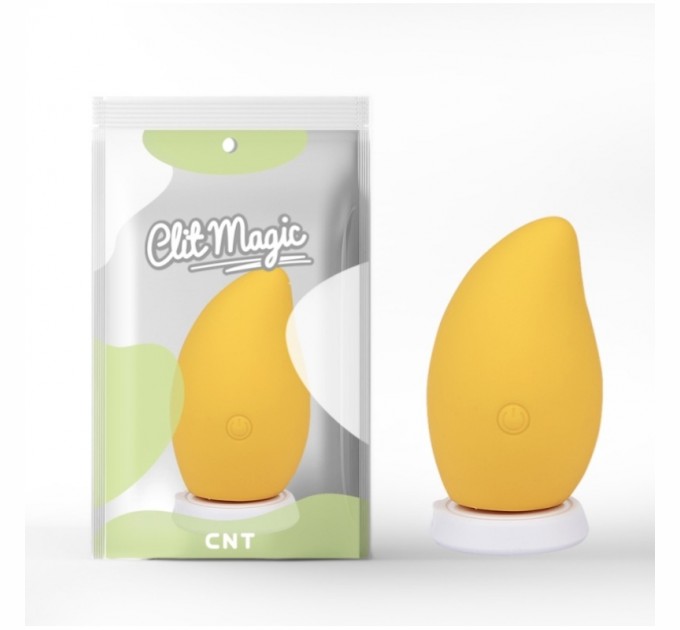 Вибростимулятор для женщин в форме Mango-go Yellow Cnt