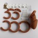 Мужское силиконовое устройство целомудрия CB-6000 Silicone Brown Bdsm4u