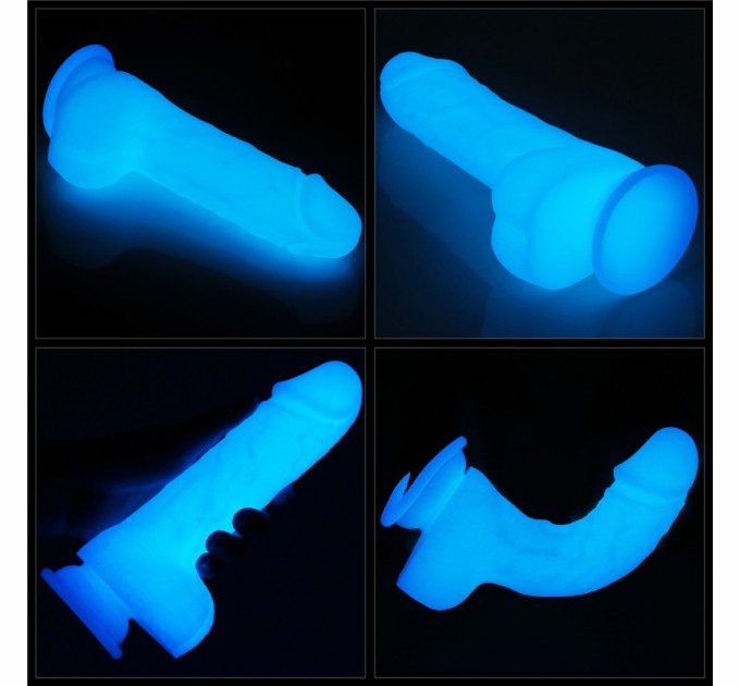 Фаллоимитатор светящийся Lumino Play Silicone Dildo 7.5 Lovetoy