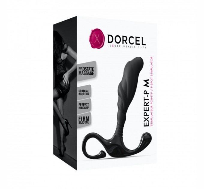 Ручной эргономичный массажер простаты Dorcel Expert P size M