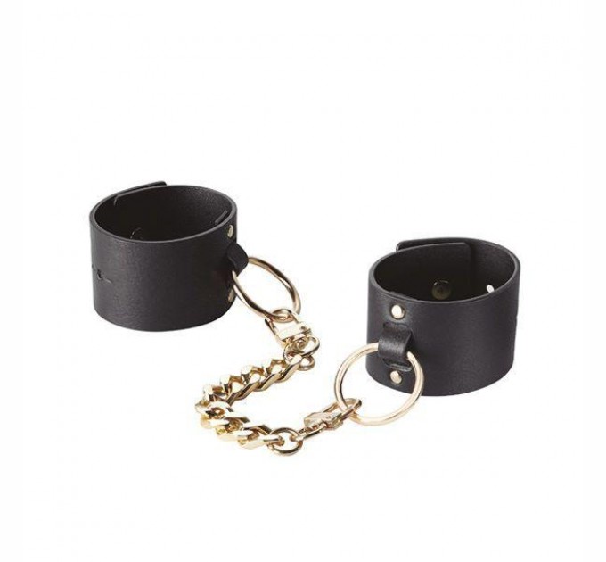 Наручники Bijoux Indiscrets MAZE - Wide Cuffs Black