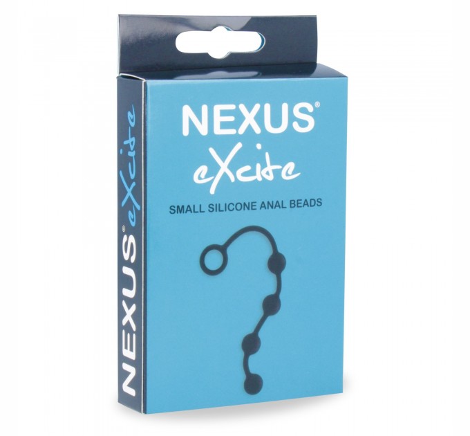 Анальные шарики Nexus Excite Small Anal Beads, силикон, макс. диаметр 2см