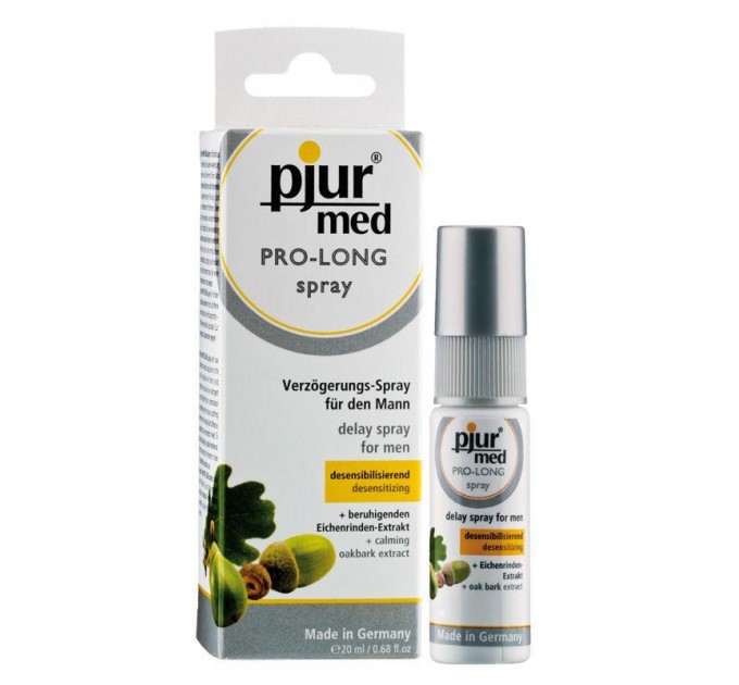 Пролонгирующий спрей для мужчин pjur MED Pro-long Spray 20 мл (PJ10910)