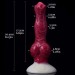 Искусственный пенис специальной формы из жидкого силикона Hellhound Dildo Bdsm4u