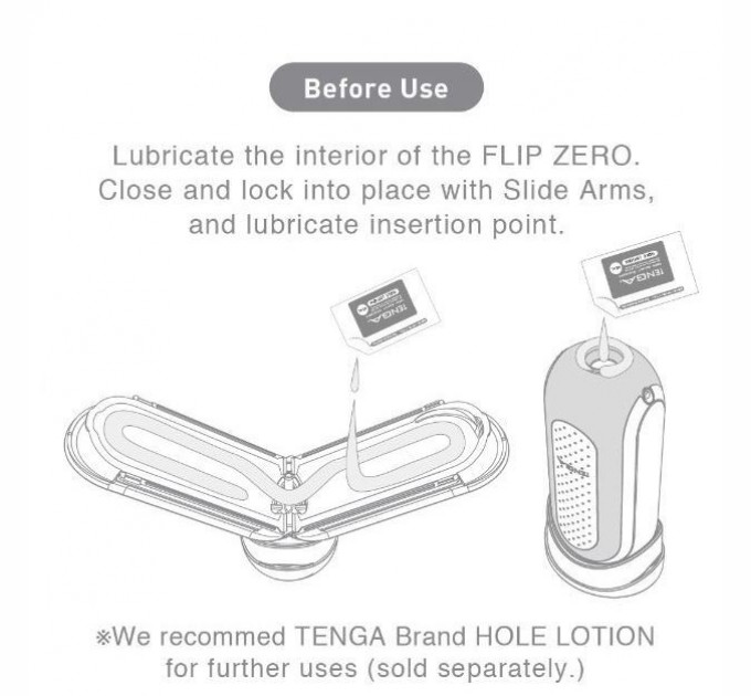 Мастурбатор Tenga Flip Zero Electronic Vibration White, изменяемая интенсивность, раскладной