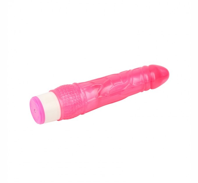 Розовый гелевый мультискоростной вибратор Chisa Wild Penetrator