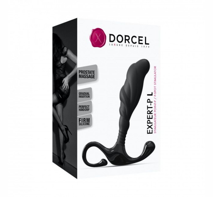 Ручной эргономичный массажер простаты Dorcel Expert P size L