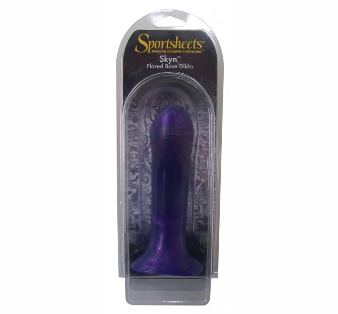 Насадка для страпона Sportsheets Silicone Dildo Skyn диаметр 3.3см